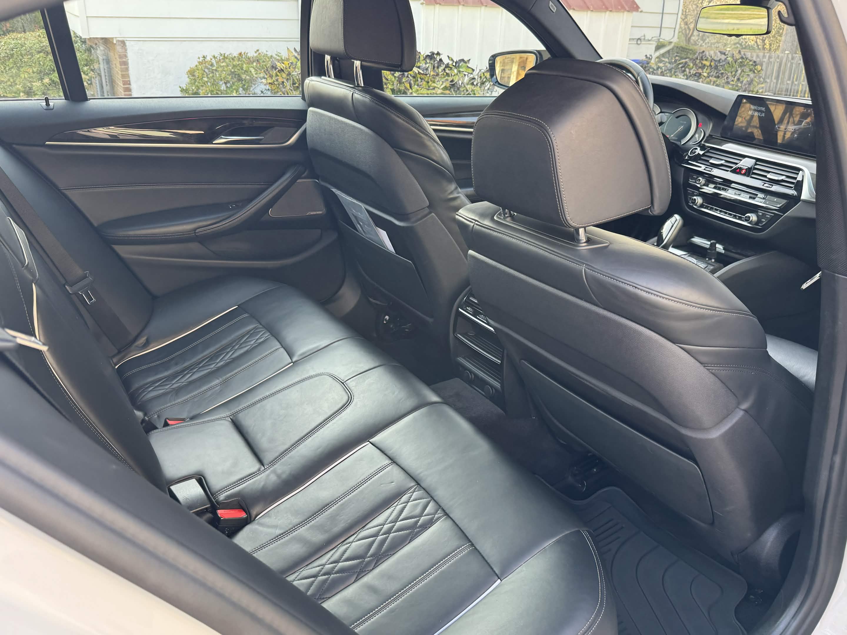 BMW interior detail, Rockville MD